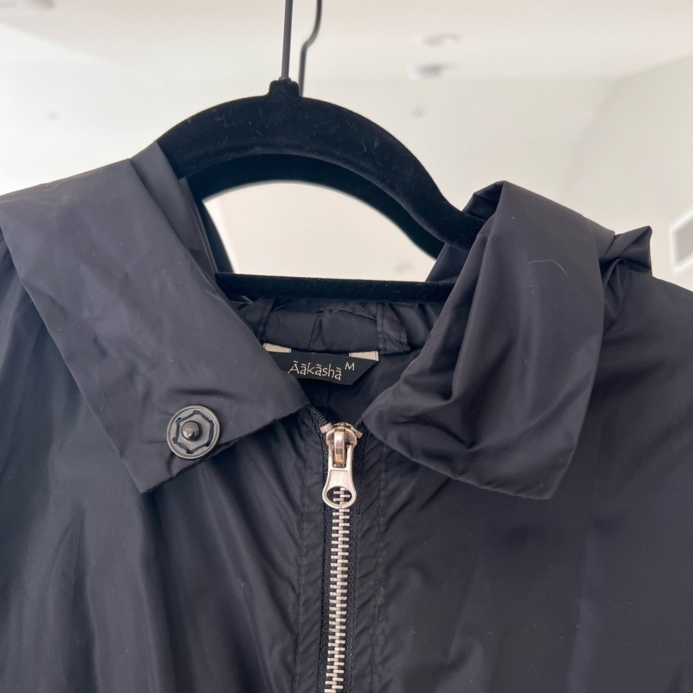 NWOT - Aakasha Hooded Maxi Raincoat Size M - Picture 6 of 16